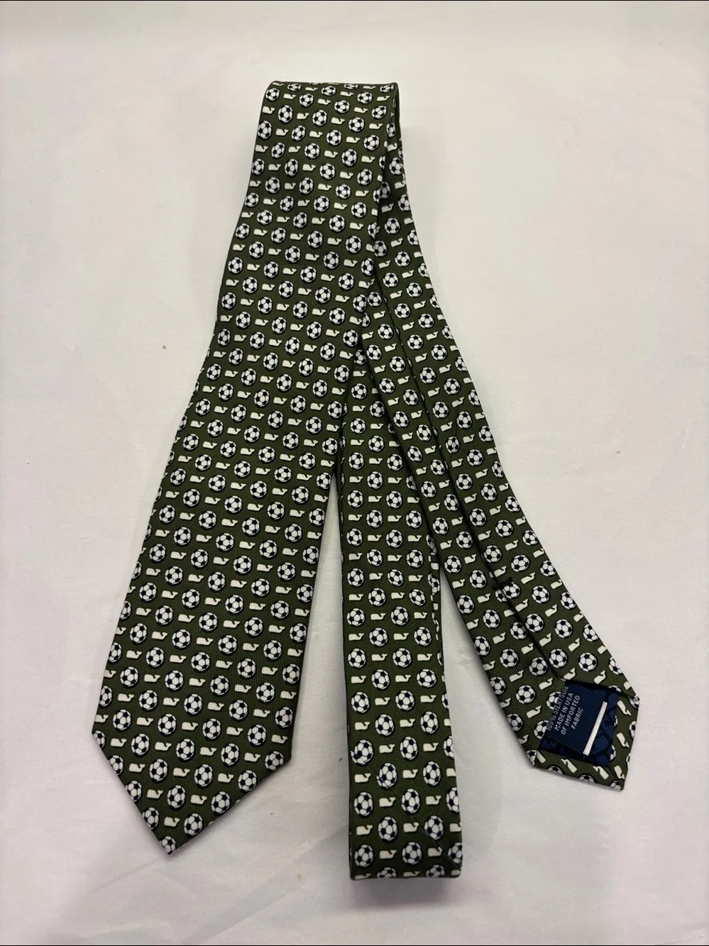 Vineyard Vines Boys Soccer Balls Silk Tie